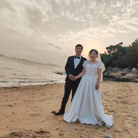 我和老周的婚纱照