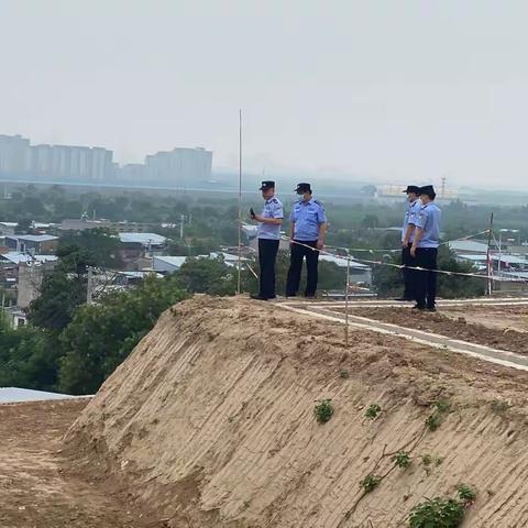 暴雨将至，秦宫路派出所加强安全隐患大排查