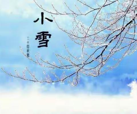 菁华幼儿园二十四节气活动之———小雪