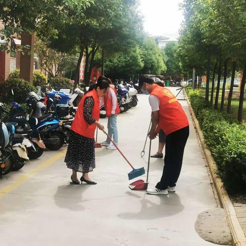 姜营街道龙王庙社区“五星支部创建  共建美好家园”