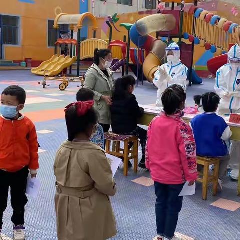 吴忠市红寺堡区小燕子幼儿园核酸检测采样纪实