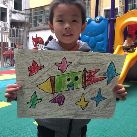 🌈七彩童画✨10.13宝宝作