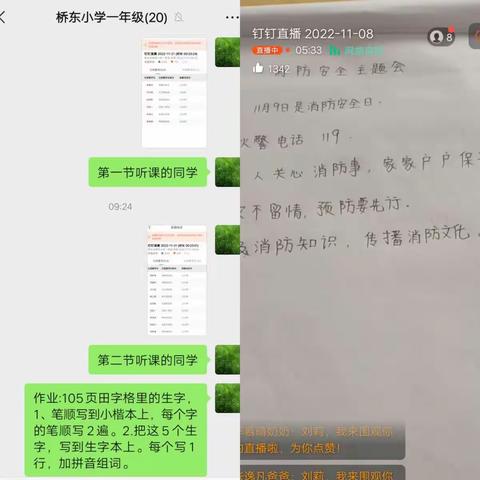 桥北乡桥东小学停课不停学