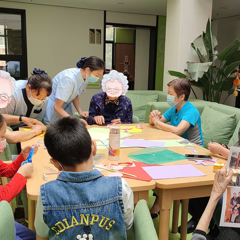 中瑞明德西路老年养护院的母亲节