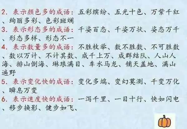 小学语文必考：abb＋aabb＋abcc＋abac词语及成语