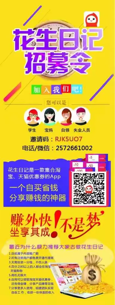 花生日记海报