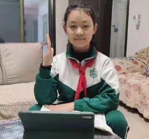 安国市向阳小学李思远同学的快乐学习生活