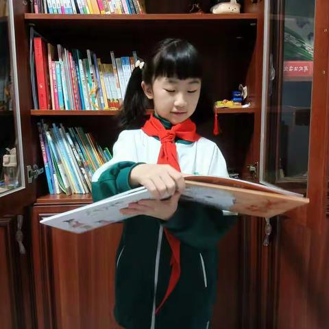 安国市向阳小学赵姝萍同学的快乐学习生活