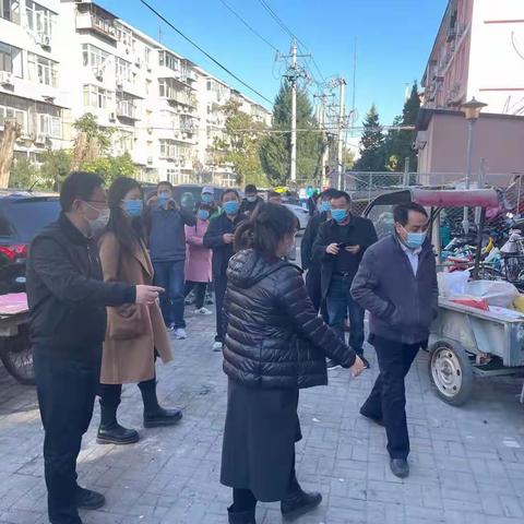 花园路街道平安建设办公室召开消防安全现场会