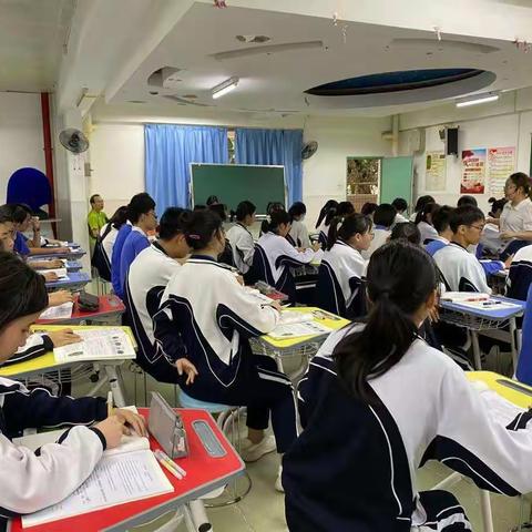 福田中学张雅诗老师的公开课《被动运输-水进出细胞的原理》