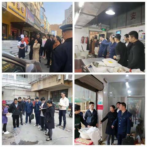 江滨社区“六小行业”整治回头看