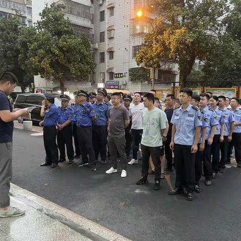 平安护航 建党百年—江滨社区开展安全生产、消防安全隐患大排查大整治专项夜查行动