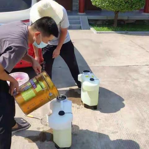 淮阳区爱卫办   多措并举   筑牢疫情“防火墙”！