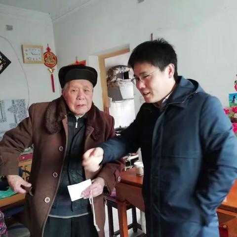 九三学社金华市农业支社看望慰问老同志