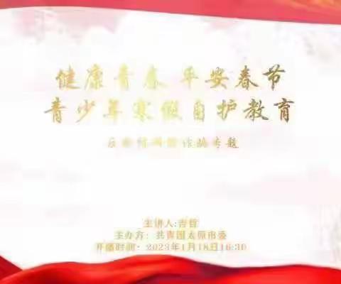 提高电信防范意识，平安护航过新年——贾家寨小学预防网络诈骗线上培训