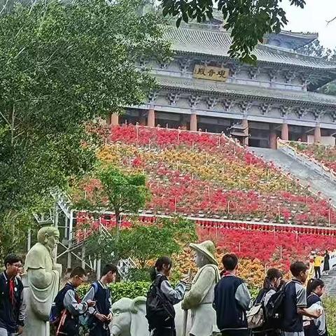 海口市玉沙实验学校七年级秋游活动