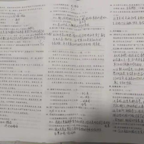 初三一班孙汶卉同学的周末生活