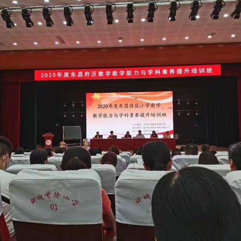 不忘初心，逐梦前行———河东小学2020年度暑假数学教师培训