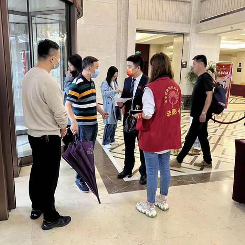 十一期间对辖区酒店承办婚宴开展疫情防控检查工作