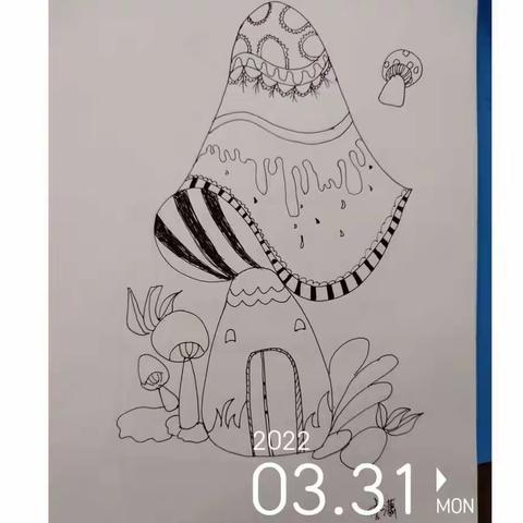 广平县明德小学简笔画初赛