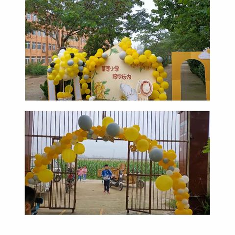 韩集镇菜李小学开学啦！