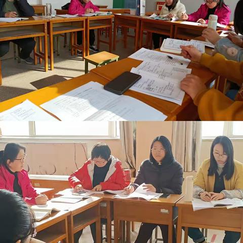 聚焦数学思维 提升课堂实效——孟封学区一二年级数学教研活动