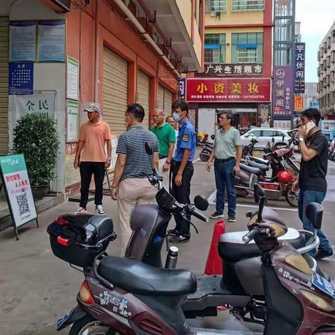 东寨港保护区管理局跟高坡村开展全国文明城市巩固提升工作联合巡查指导