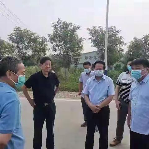 河南省交通厅副厅长唐彦民到我乡调研灾后重建工作