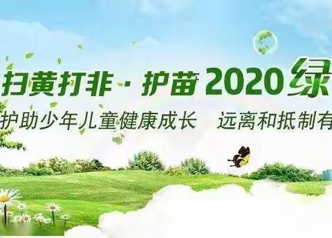 平乡县南牌小学开展疫情期间“2020护苗”行动