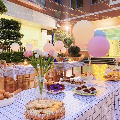 阔雅图幼儿园“快乐六一”冷餐会活动火热开启