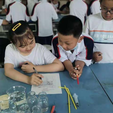 追求卓越，绽放精彩-昌乐北大公学学校三年级科学素养展示活动