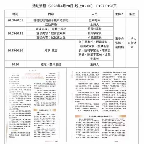 《唠唠叨叨地孩子能听进去吗》——丹阳市吴塘实验学校六（3）班四月读书分享会