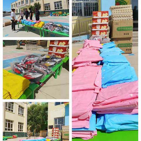 温亚尔镇中心幼儿园下依地里于孜村分园——“警企共建情系教育 ，同庆六一奉献真情