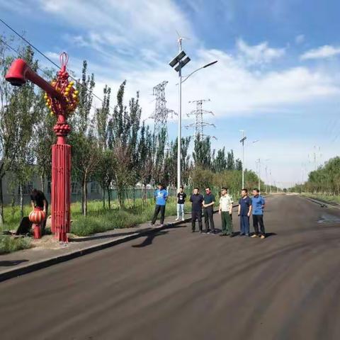 旗安委会组织相关部门检查园区市政消防设施