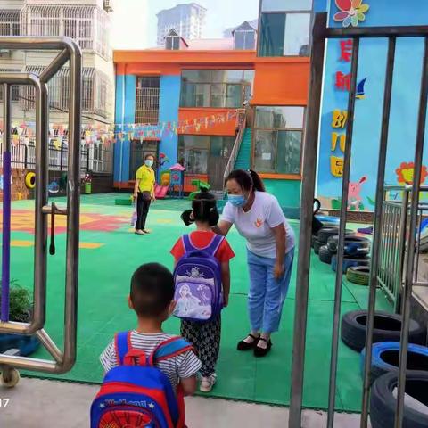 平定启航幼儿园疫情防控演练