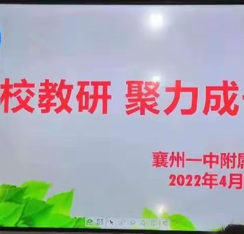 四月芳菲繁花似锦   跨区联校教研相长