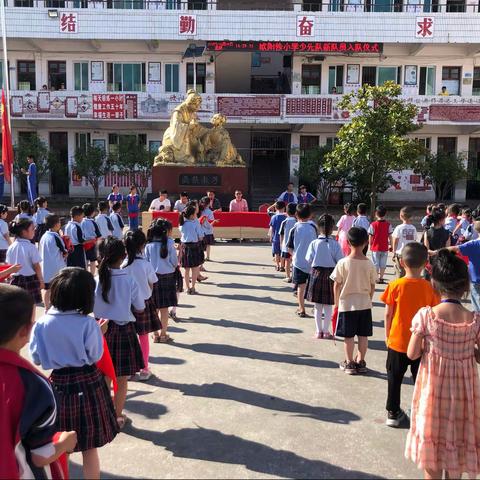 “童心向党，筑梦未来”——记欧阳修小学一年级新生入队仪式