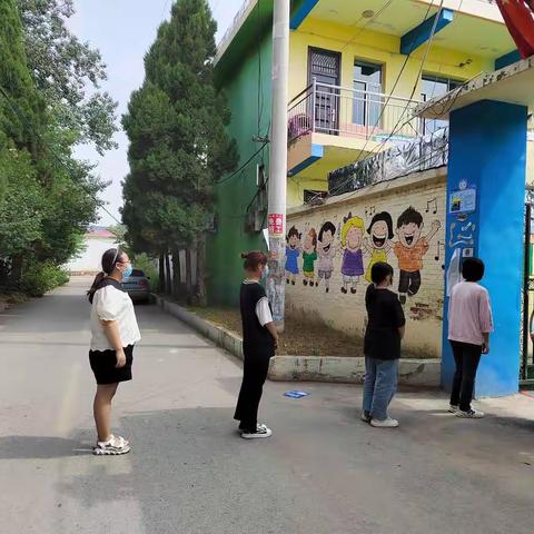 防疫不松懈，演练住防线—西寺庄幼儿园开学疫情防疫演练