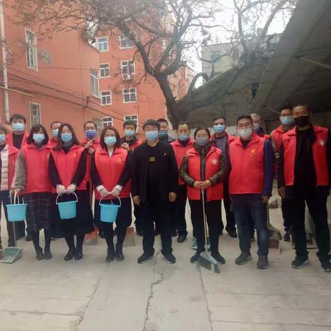 矿区办事处开展爱国卫生月志愿服务活动