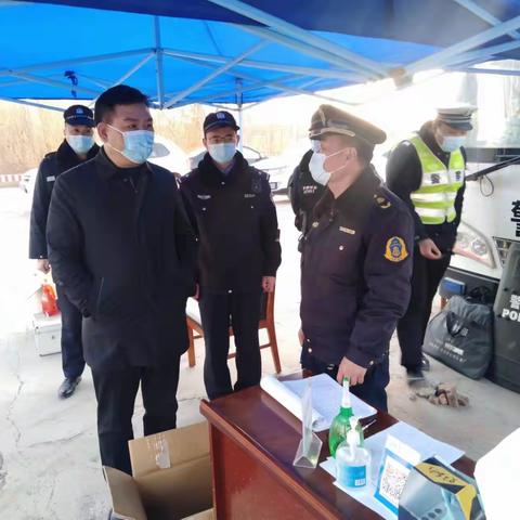 副县长、公安局党委书记、局长王付忠督导检查当前重点工作