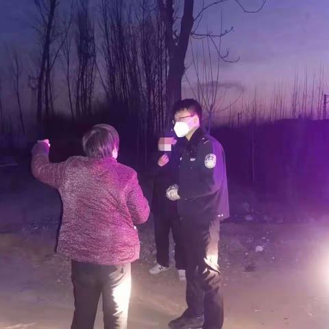 鸡泽公安及时救助一名走失女子