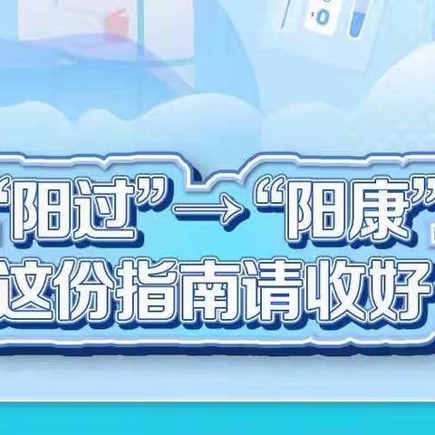 『“疫”起科普』请收好！从阳过到阳康的指南