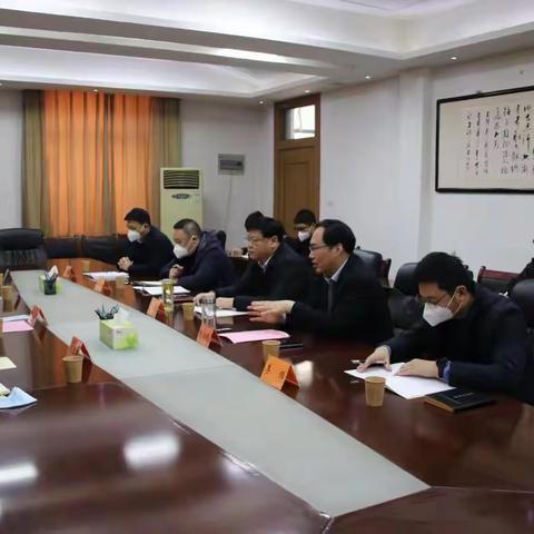 中建七局第一建设工程有限公司莅临卫滨区考察调研