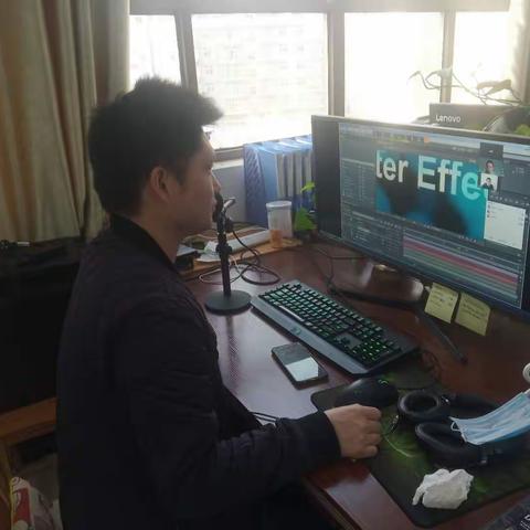 用激情战疫情 致敬旬阳职中的美丽园丁