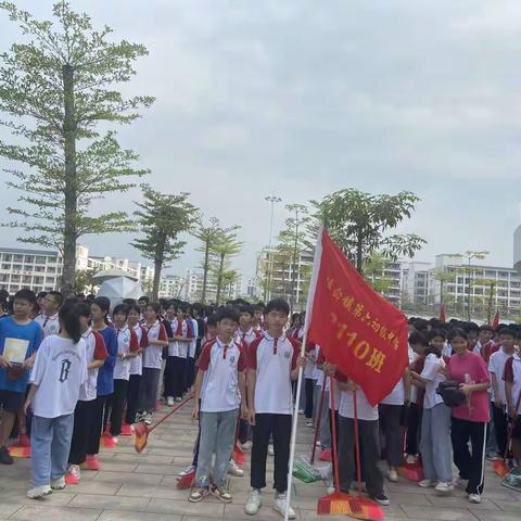 上好“劳动”这堂必修课 ｜博白镇六中开展学生劳动实践教育活动