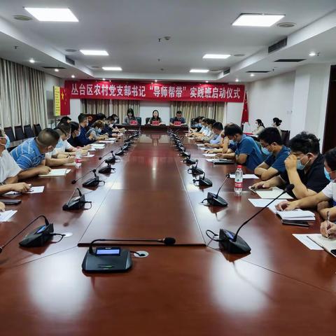 拜师结对传帮带 携手共进促成长——丛台区举行农村党支部书记“导师帮带”实践班启动仪式