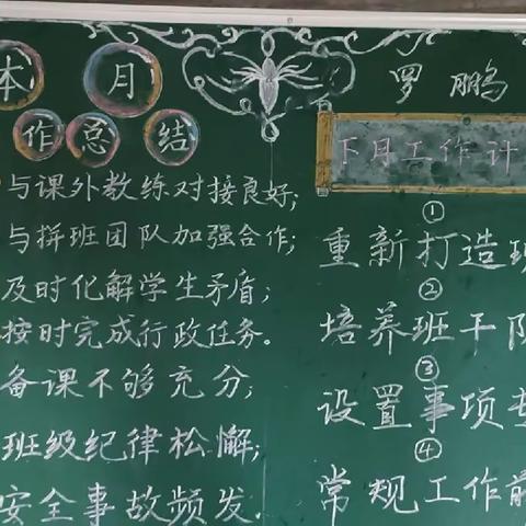 【方寸智慧 育人无声】东方文武学校金品初中部教师板书基本功风采展示