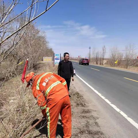 国省干线路域环境治理进行中