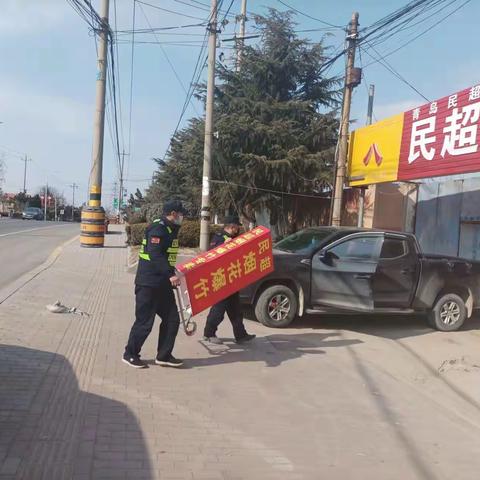 【红岛中队】市容环境卫生专项整治行动