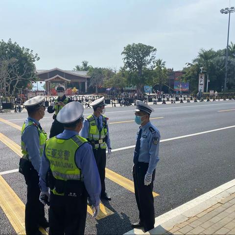 交警支队2月17日春节交通安保督察简报（大年初六）